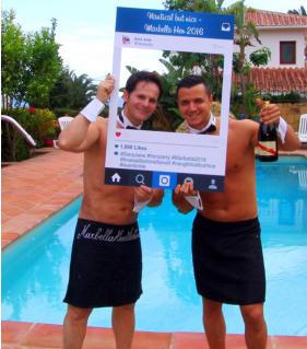 cheeky butlers Marbella, butler in the buff Puerto Banus